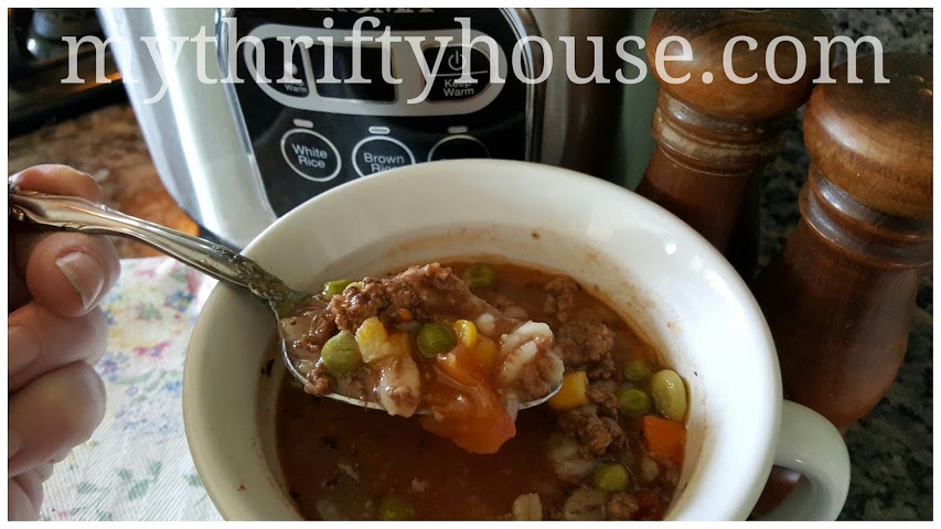 Crockpot Vegetable Beef Barley Soup