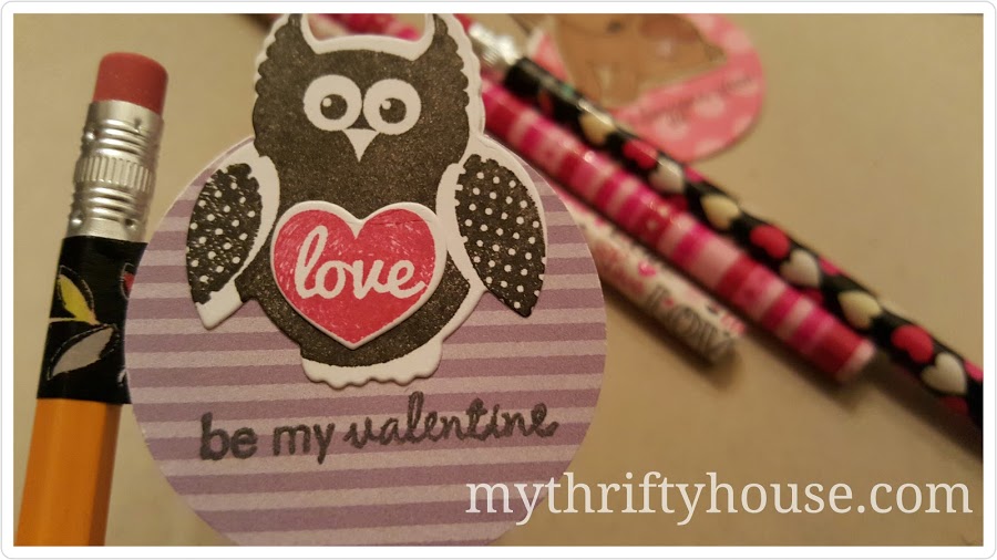 Valentine's Day Pencil Topper