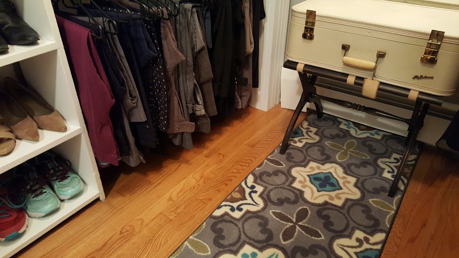 decluttering and organizing with a master bedroom closet makeover