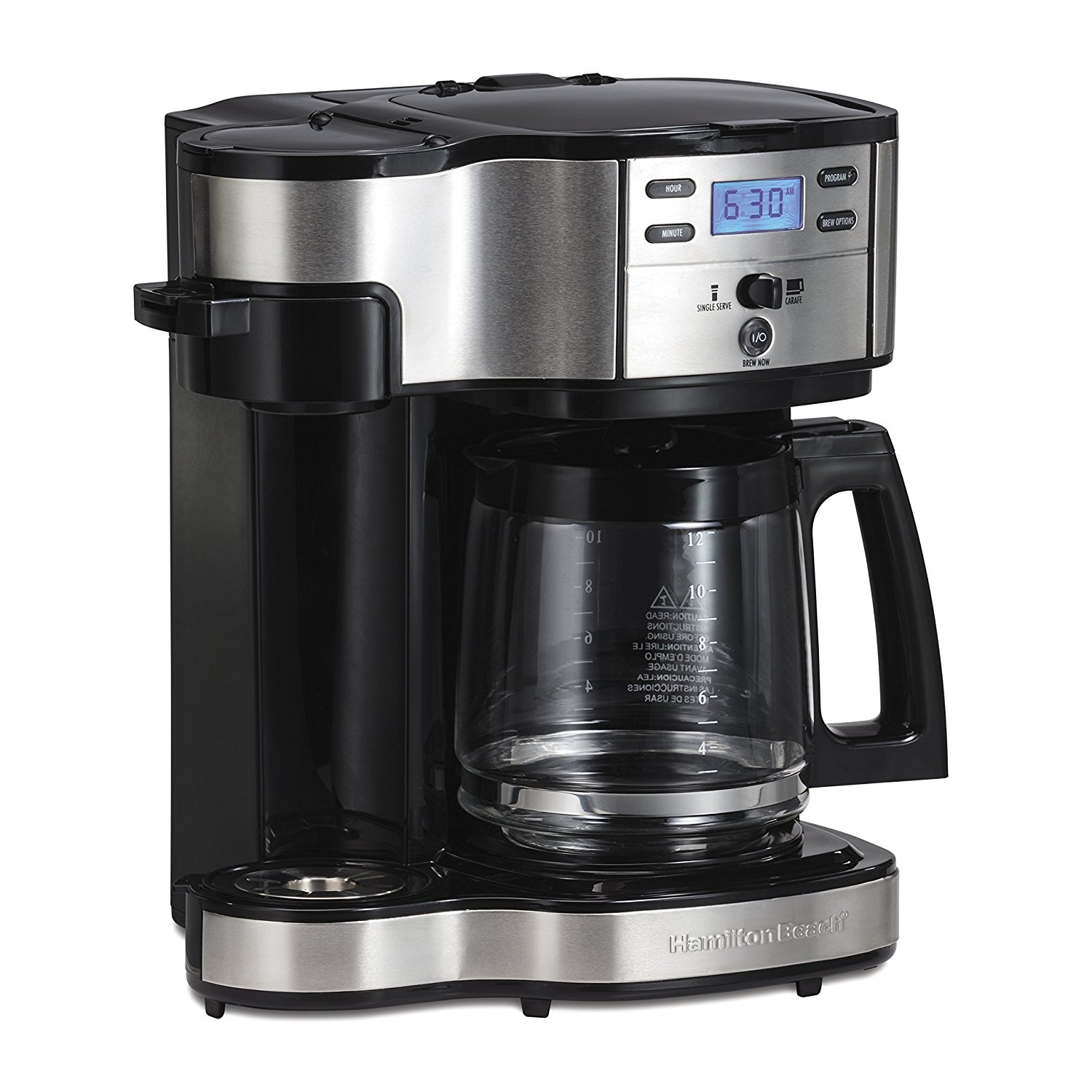 Coffee Lovers Single and Full Pot Coffee Brewer