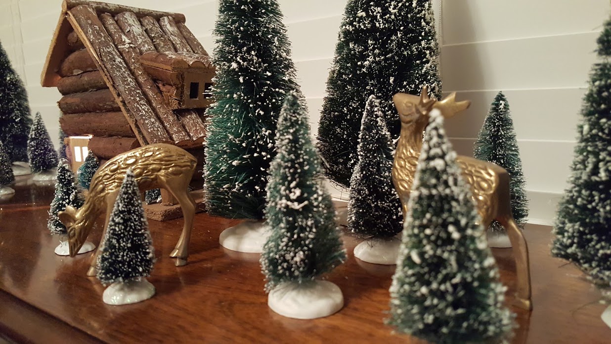 my-thrifty-house-christmas-house-tour-bottle-brush-tree-forest