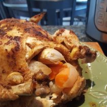 Whole30 Roasted Chicken and Broth