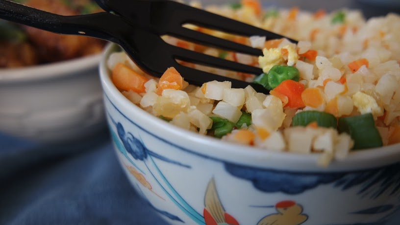 Fake Out Take Out Whole30 Cauliflower Fried Rice