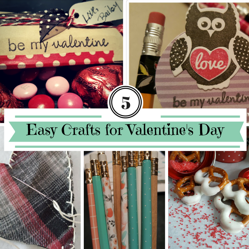 Five quick and easy crafts for Valentine's Day