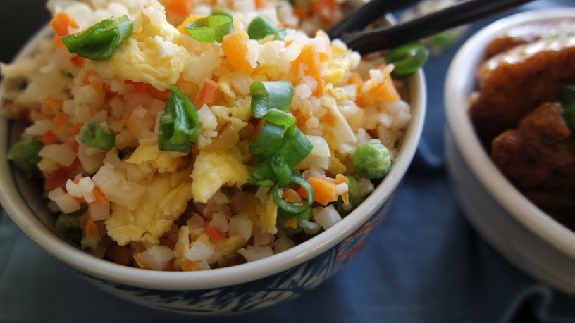 Fake Out Take Out Whole30 Cauliflower Fried Rice