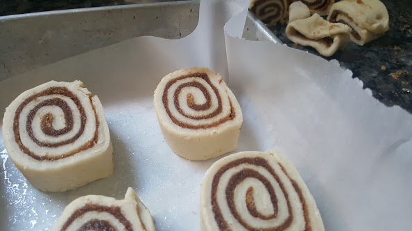 Princess Leia cinnamon buns ready to double in size