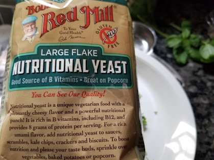 Nutritional yeast for Whole30 pesto sauce
