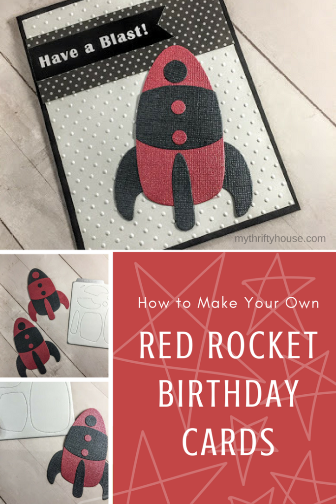 Red Rocket Birthday Cards
