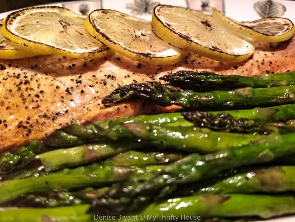 Grilled Whole30 Lemon Pepper Salmon