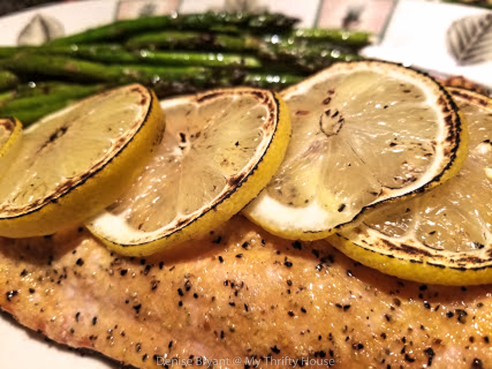 Grilled Whole30 Lemon Pepper Salmon