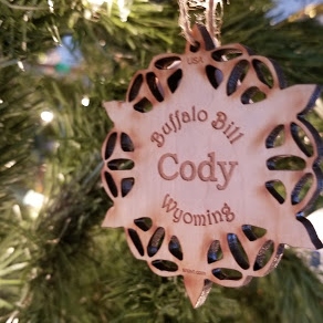 traditional Christmas tree Cody Wyoming