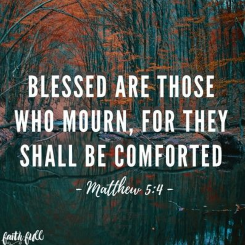 Blessed are those who mourn, Season of Sadness