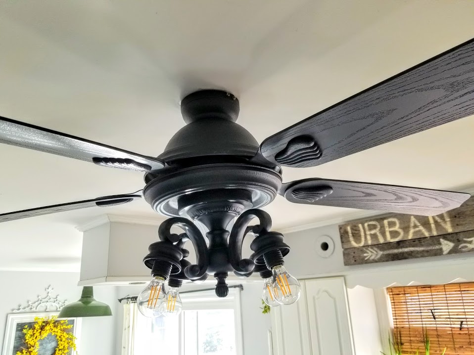 How to update an ugly ceiling fan