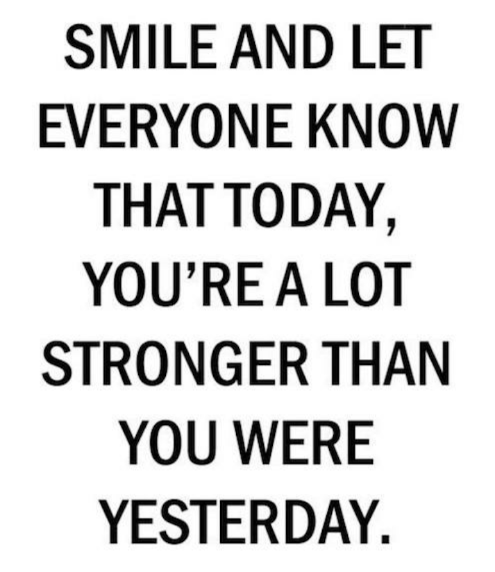 Today you are stronger than yesterday, Season of Sadness