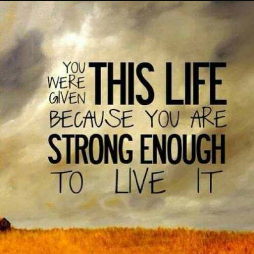 You were given this life, Season of Sadness