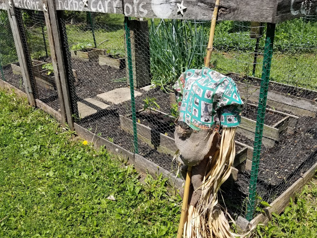 How to Make a Cute Garden Scarecrow - My Thrifty House