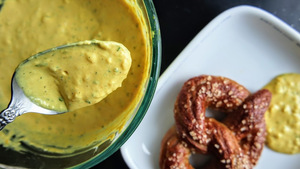 Amazing mustard dip recipe for pretzels and so much more